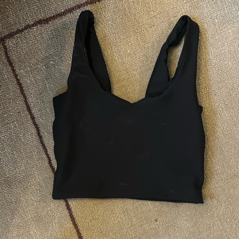 Abercrombie & Fitch Black Sports Bra Tank